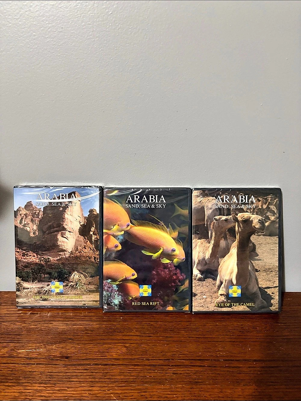 McKinnon Films Arabia Sand, Sea & Sky 3-DVD Set Documentaries Sealed 1991